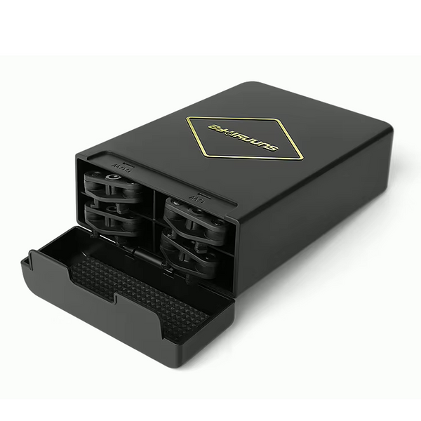 Propellers en Propellerbox Combo - 4 paar - DJI Mavic 3/3 Classic/3 Pro - Zilveren Punt