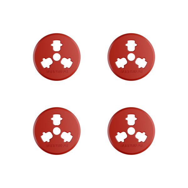 Propeller Motorbeschermers - 4 Kapjes - Rood - DJI Air 3/3S/Mavic 3 Pro/Classic