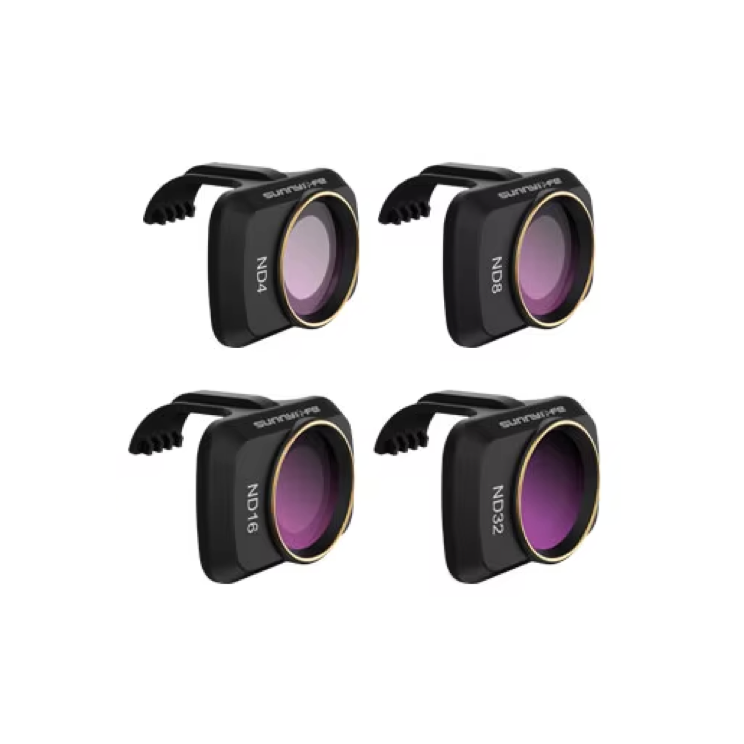 ND Filterset 4 Stuks - ND4/ND8/ND16/ND32 - DJI Mavic Mini/Mini 2/SE