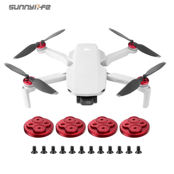 Propeller Motorbeschermers - 4 Kapjes - Rood - DJI Mini SE/2