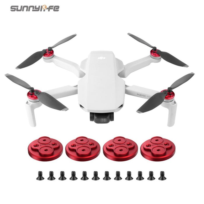 Propeller Motorbeschermers - 4 Kapjes - Rood - DJI Mini SE/2