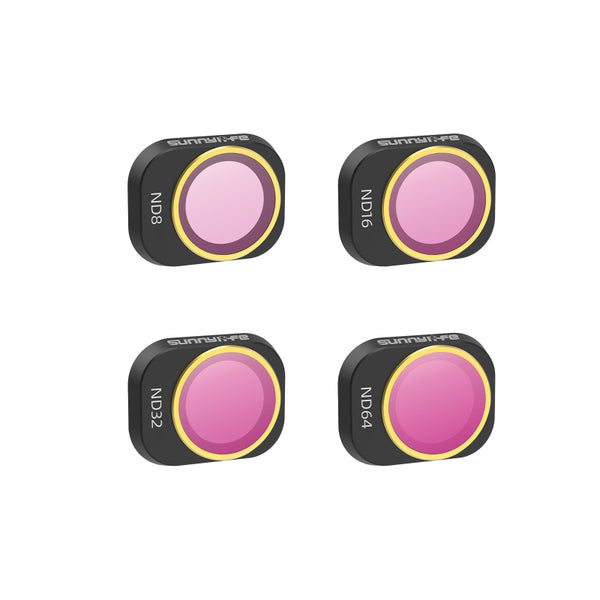 Sunnylife ND Filterset 4 stuks ND8/ND16/ND32/ND64 - DJI Mini 4 Pro