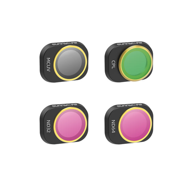 Sunnylife Filterset 4 Stuks - MCUV/CPL/ND32/ND64 - DJI Mini 4 Pro
