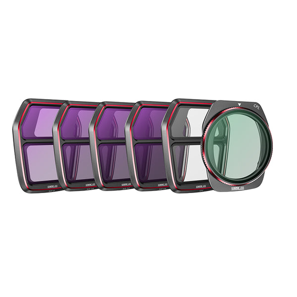 Filterset 6 Stuks - UV/ CPL/ ND8/ND16/ND32/ND64 - DJI Air 3S
