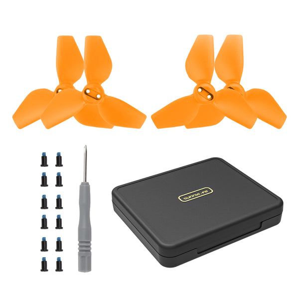 Propellers en Propellerbox Combo - 4 paar - DJI Neo - Oranje