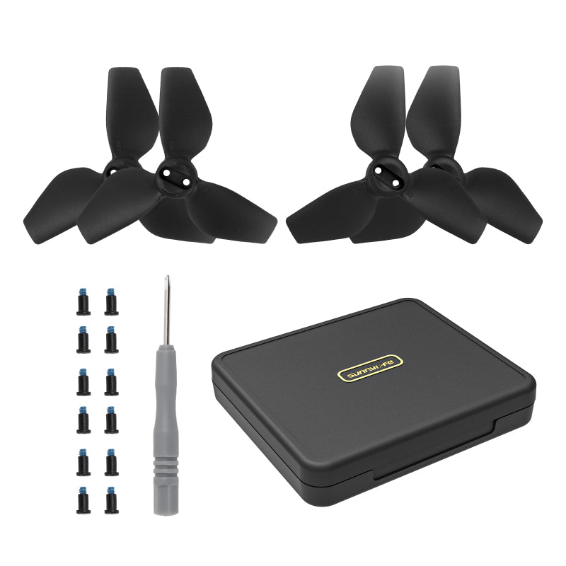 Propellers en Propellerbox Combo - 4 paar - DJI Neo - Zwart