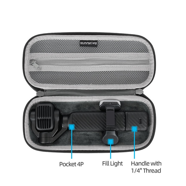 Standaard Combo Case - Osmo Pocket 4Pro - Zwart