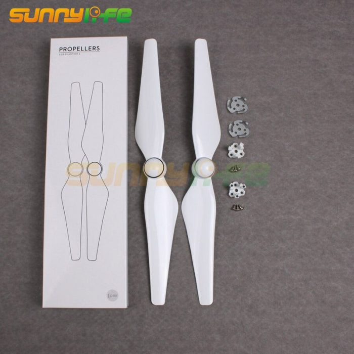 Quick Release Propellers - 2 Paar - DJI Phantom 4/4 PRO/Phantom 4 PRO+ V2.0 - Wit