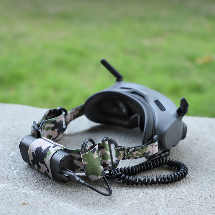Zachte Comfotabele Hoofdband - Camo - Voor FPV Goggles