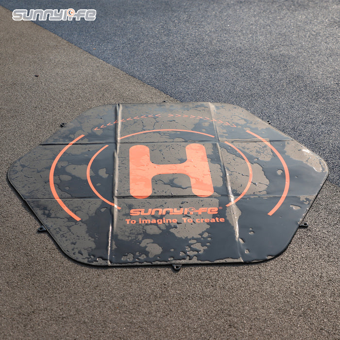 Drone Landingpad Helipad - 110cm - Opvouwbaar - Zwart