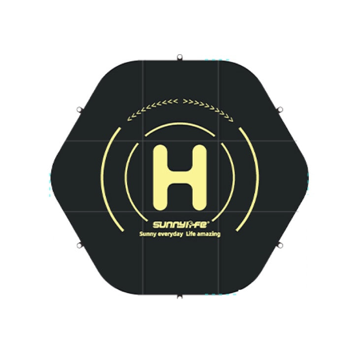 Drone Landingpad Helipad - 80cm - Opvouwbaar - Zwart