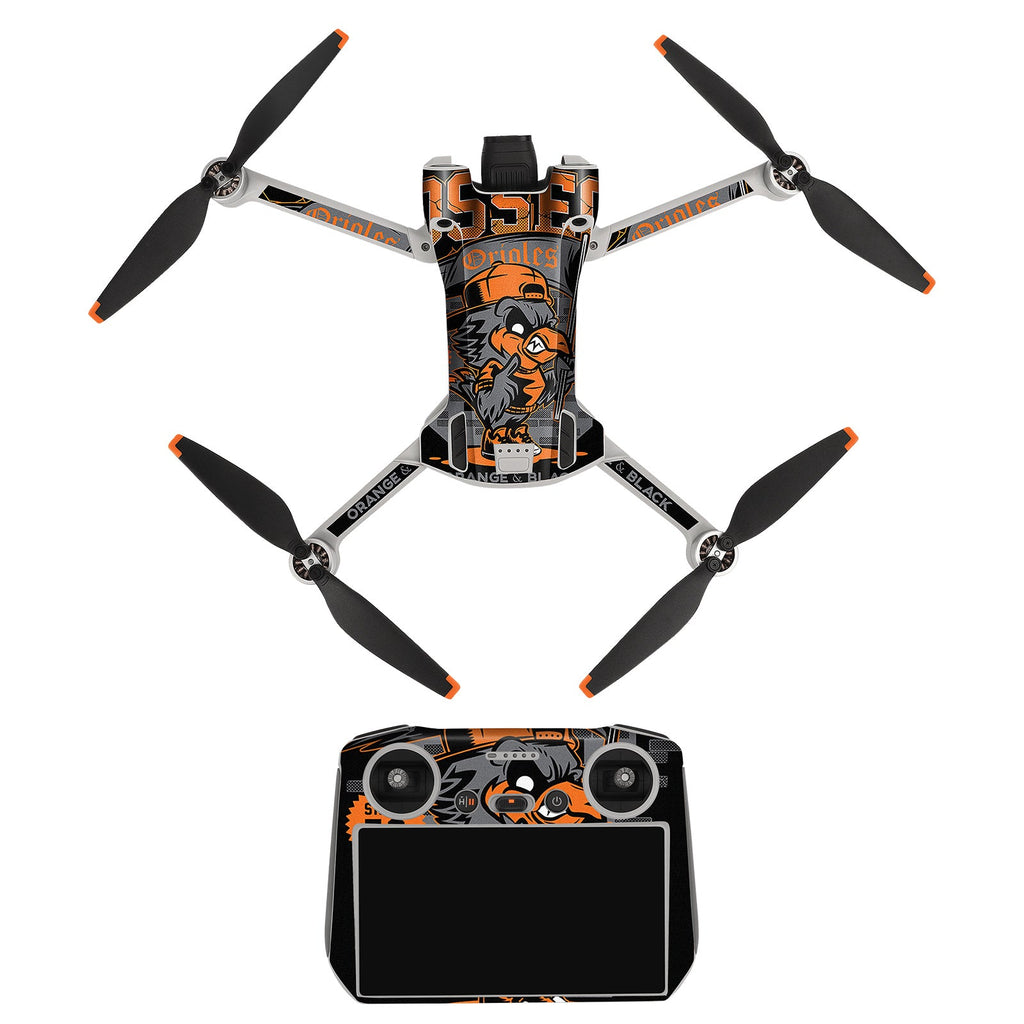 Stickerset - Angry Eagle - Mini 3 Pro en RC Controller