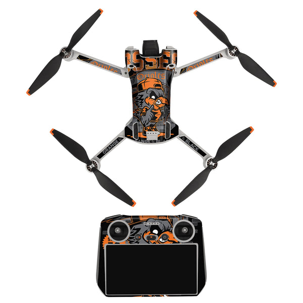 Stickerset - Angry Eagle - Mini 3 Pro en RC Controller