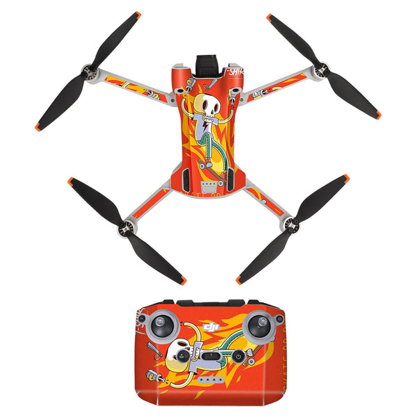 Stickerset - Skate - Mini 3 Pro en RC-N1 Controller