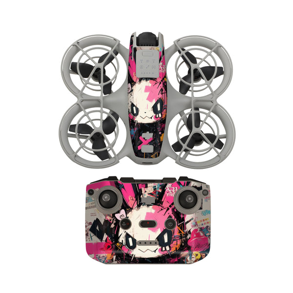 Stickerset - Pink Rabbit - DJI NEO