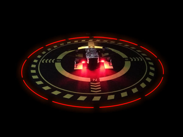 Helipad 70cm LED snachts