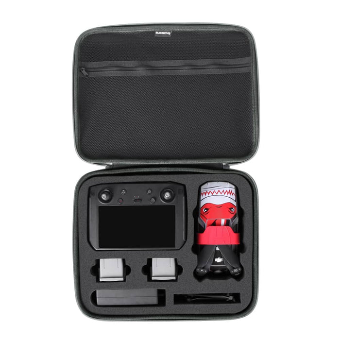 Case Mavic Air 2 bovenaf met inhoud