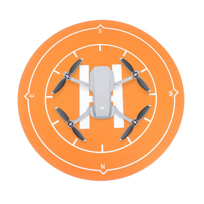 Helipad met drone