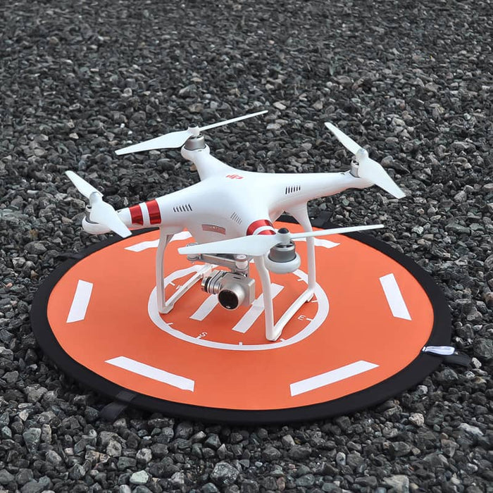 Helipad met phantom