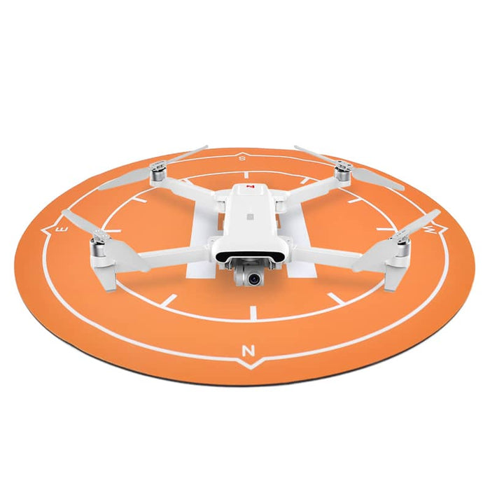Helipad met drone voorkant