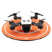 Helipad met drone