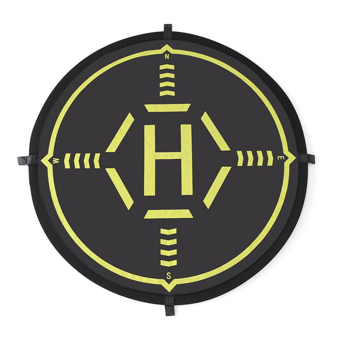 Helipad bovenkant zwart
