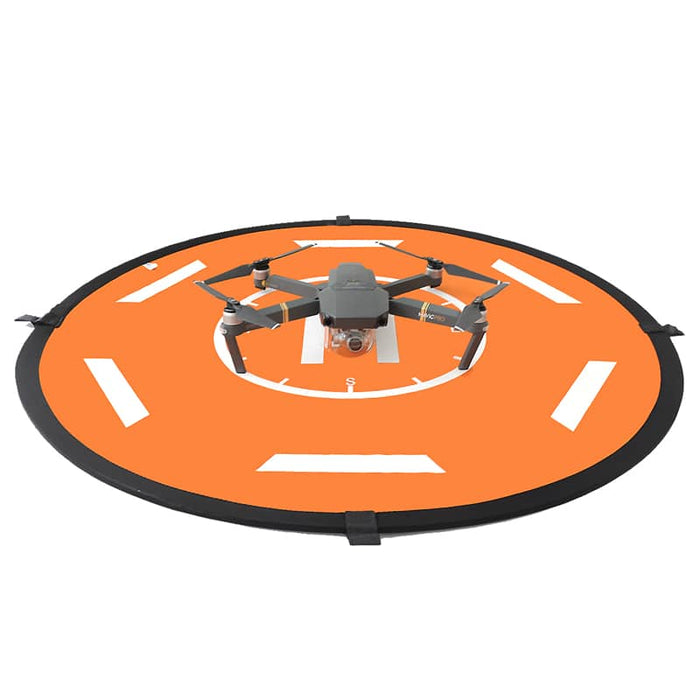 Helipad met drone