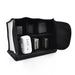 Lipo bag met inhoud gekanteld