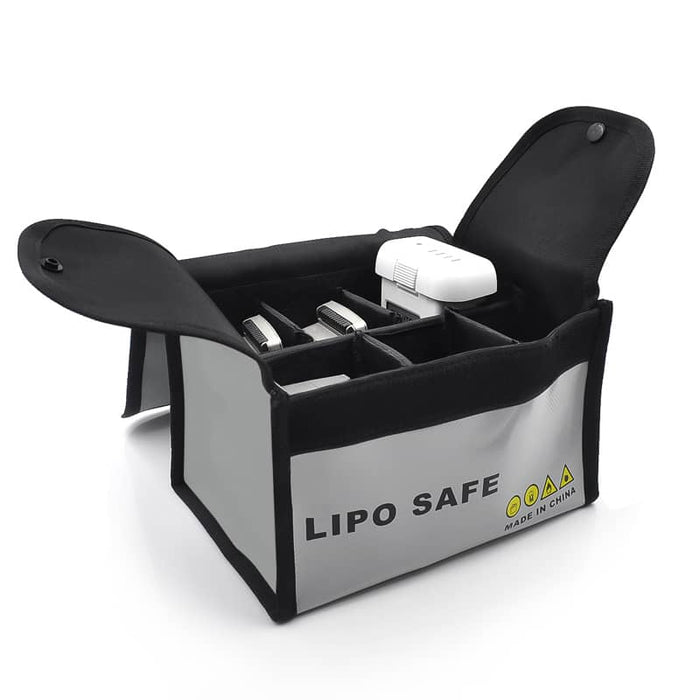 Lipo bag open voorkant