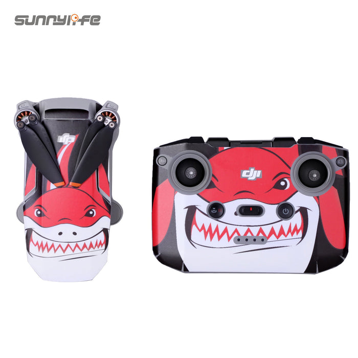 Stickerset Mini 2 Red Shark
