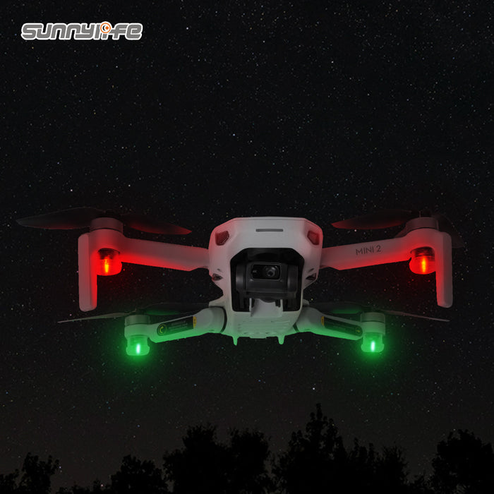 Verlichting drone snachts